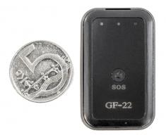 OXE GF-22 - GPS lokátor a SIM karta
