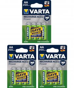 Varta 56706 R6 2100mAh NIMH basic - Nabíjecí baterie, 12 ks