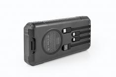 OXE Solární Powerbanka, kapacita 33800 mAh, černá