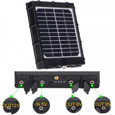 Fotopast OXE HORNET 4G a solární panel + 32GB SD karta, SIM, 8ks baterií a doprava ZDARMA!